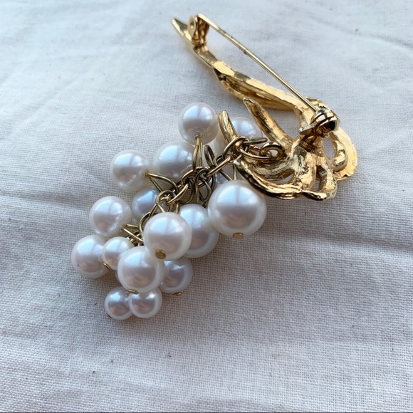 Vintage 1920s Art Deco Palm Tree Brooch - Picture 7 of 7